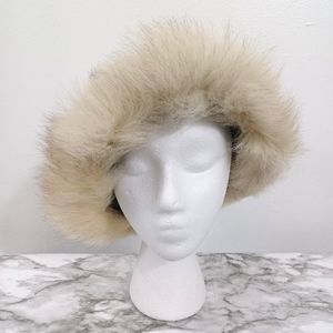 WOMEN'S UNBRANDED RABBIT/FOX FUR BUCKET HAT